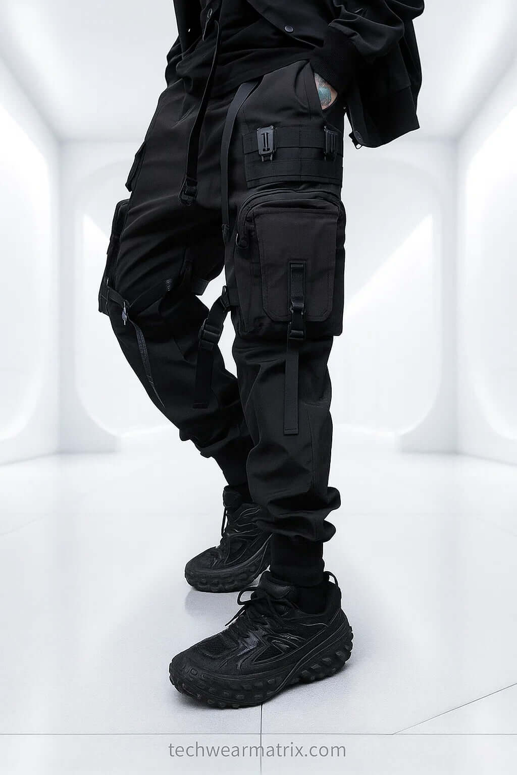 No Signal Multi-Pocket Tactical Cargo Pants