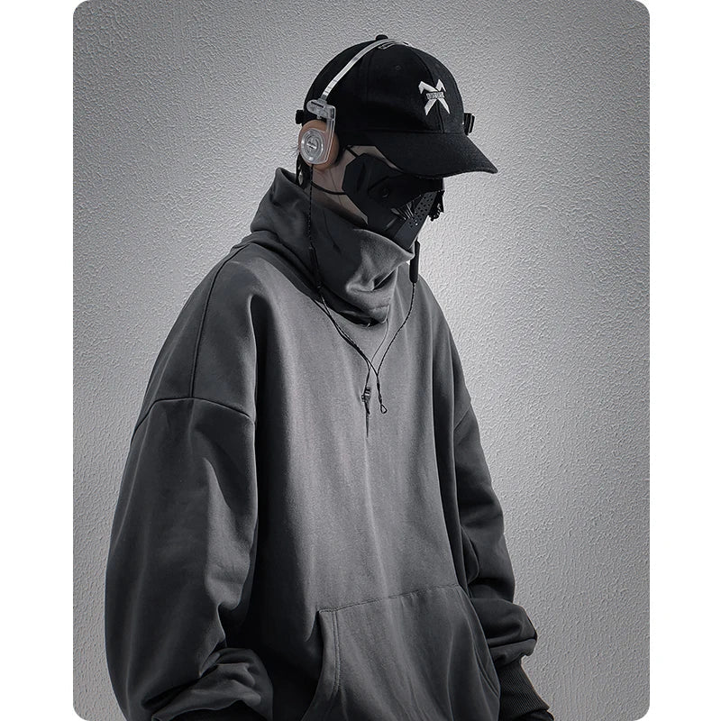 Techwear Hoodie Casual Sweatshirt