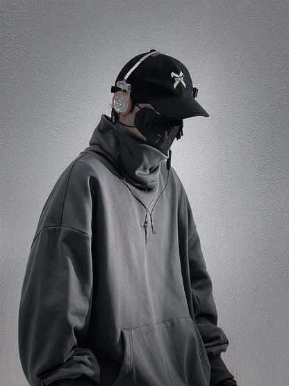 Techwear Hoodie Casual Sweatshirt