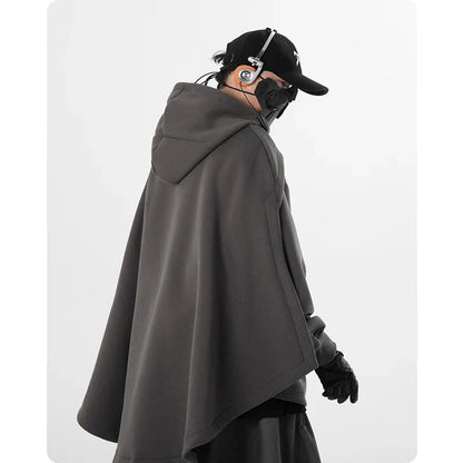 Two Piece Cloak Hoodie Cyberpunk