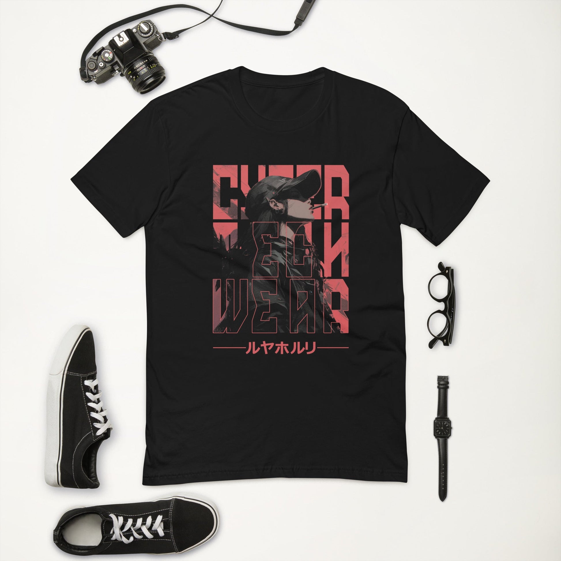 Summer Shirt Cyberpunk Black