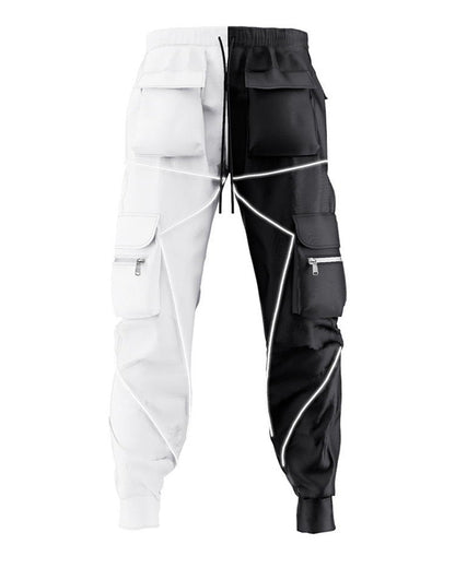 reflective pants,reflective pants men,reflective pants men's,men reflective pants,cargo pants,pants,black cargo pants,techwear pants，techwear cargo pants，black cargo pants，black cargo pants mens，black cargo pants outfit，cargo jogger pants