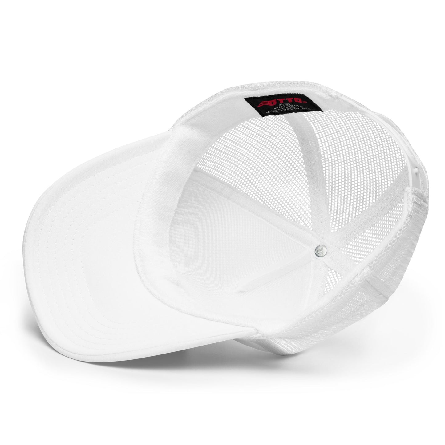 White Cyber Trucker Hat