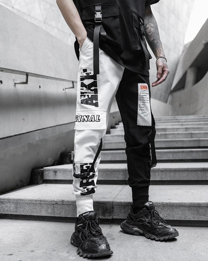 All Grown Up Contrast Colors Pants - Techwear Official