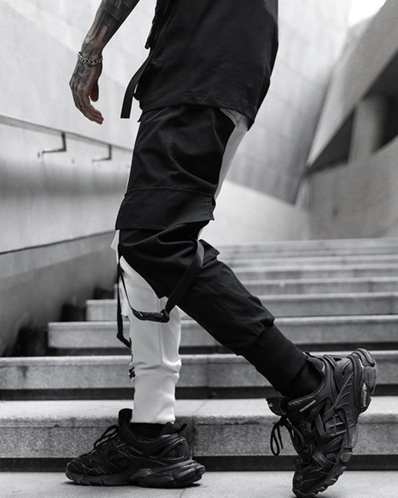 All Grown Up Contrast Colors Pants - Techwear Official