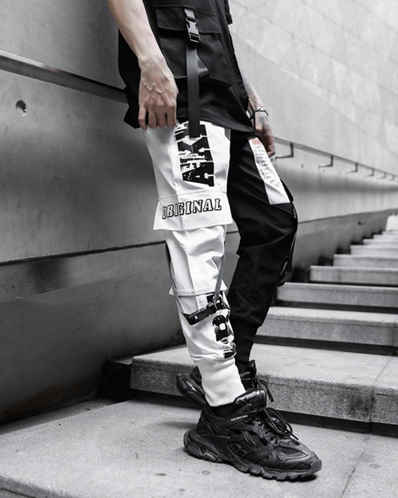 All Grown Up Contrast Colors Pants - Techwear Official