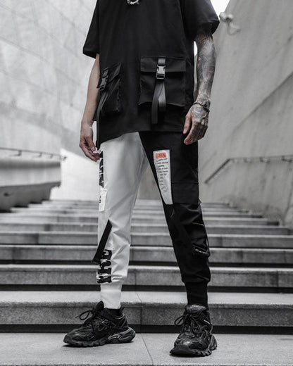 All Grown Up Contrast Colors Pants - Techwear Official