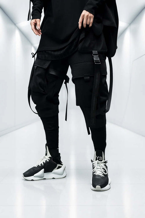 Silent Division Ribbon Cargo Pants x Tachyon Co.