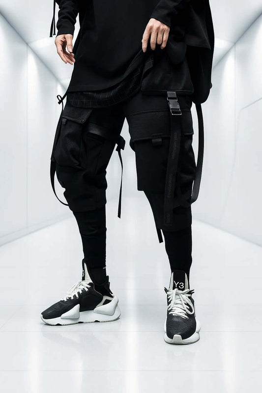 Silent Division Ribbon Cargo Pants x Tachyon Co.