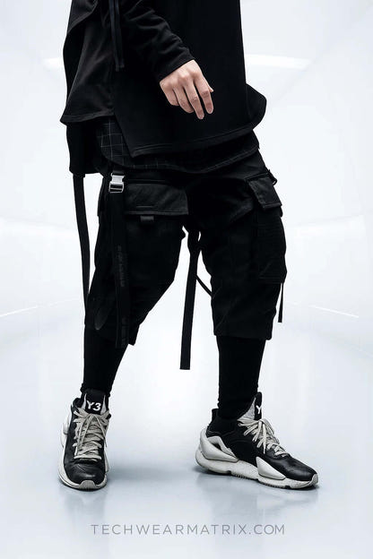 Silent Division Ribbon Cargo Pants x Tachyon Co.