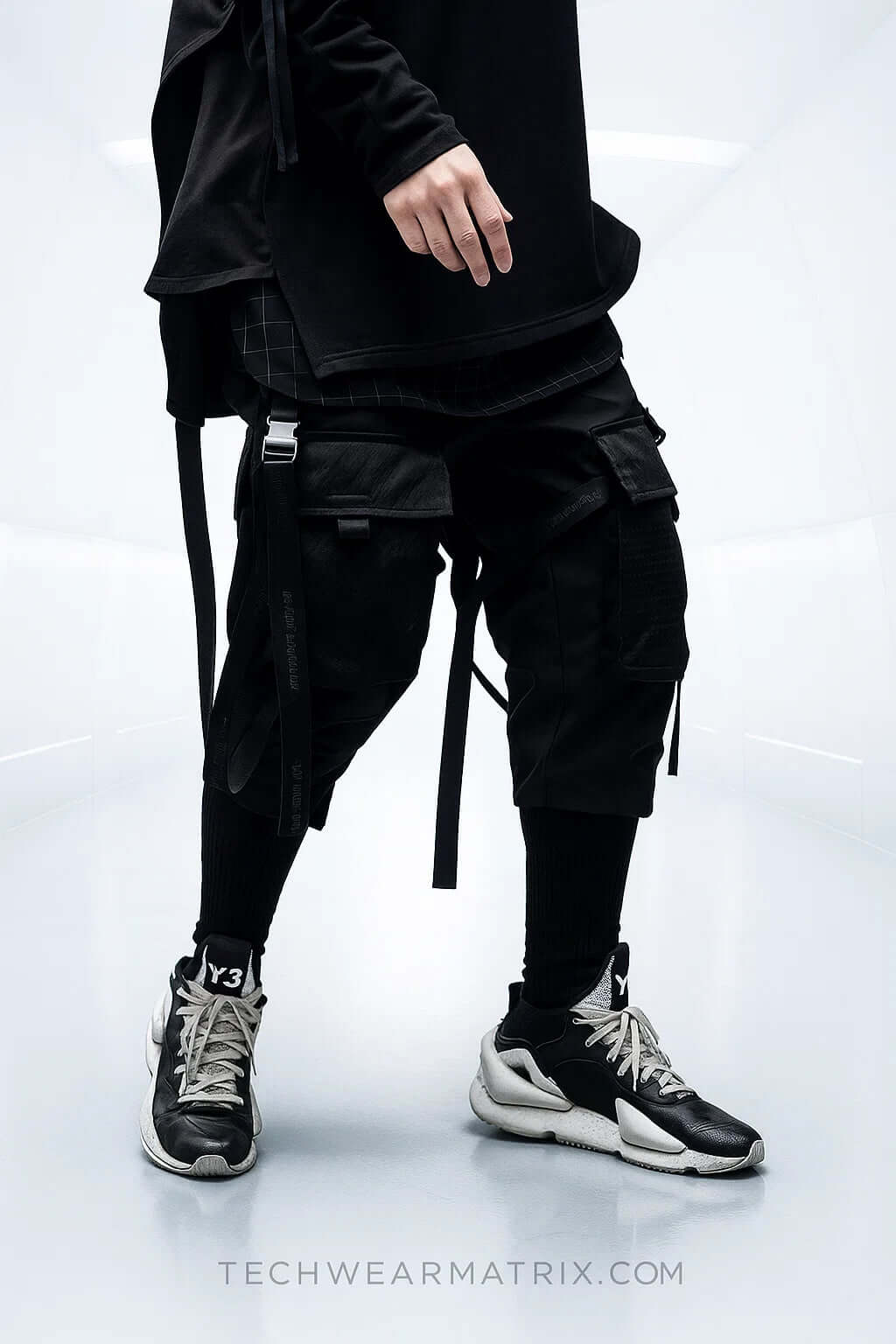 Silent Division Ribbon Cargo Pants x Tachyon Co.
