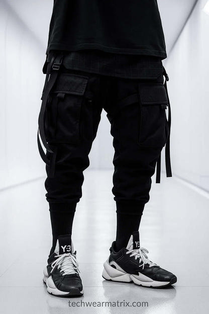 Silent Division Ribbon Cargo Pants x Tachyon Co.