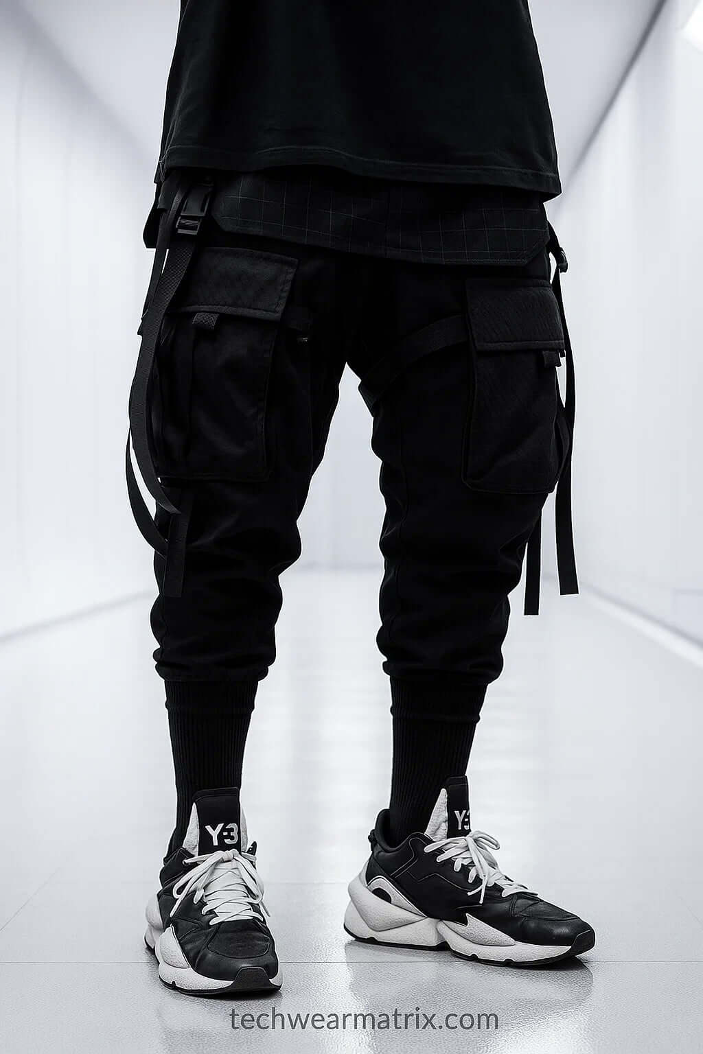 Silent Division Ribbon Cargo Pants x Tachyon Co.