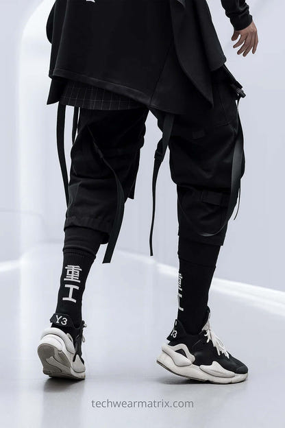 Silent Division Ribbon Cargo Pants x Tachyon Co.