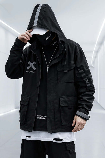 Aegis-01 Techwear Cargo Jacket x Drift Co.