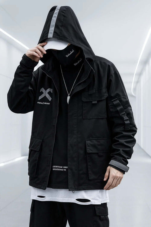 Aegis-01 Techwear Cargo Jacket x Drift Co.