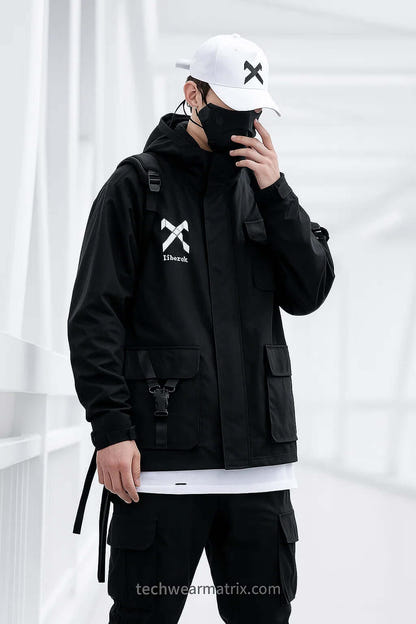 Aegis-01 Techwear Cargo Jacket x Drift Co.