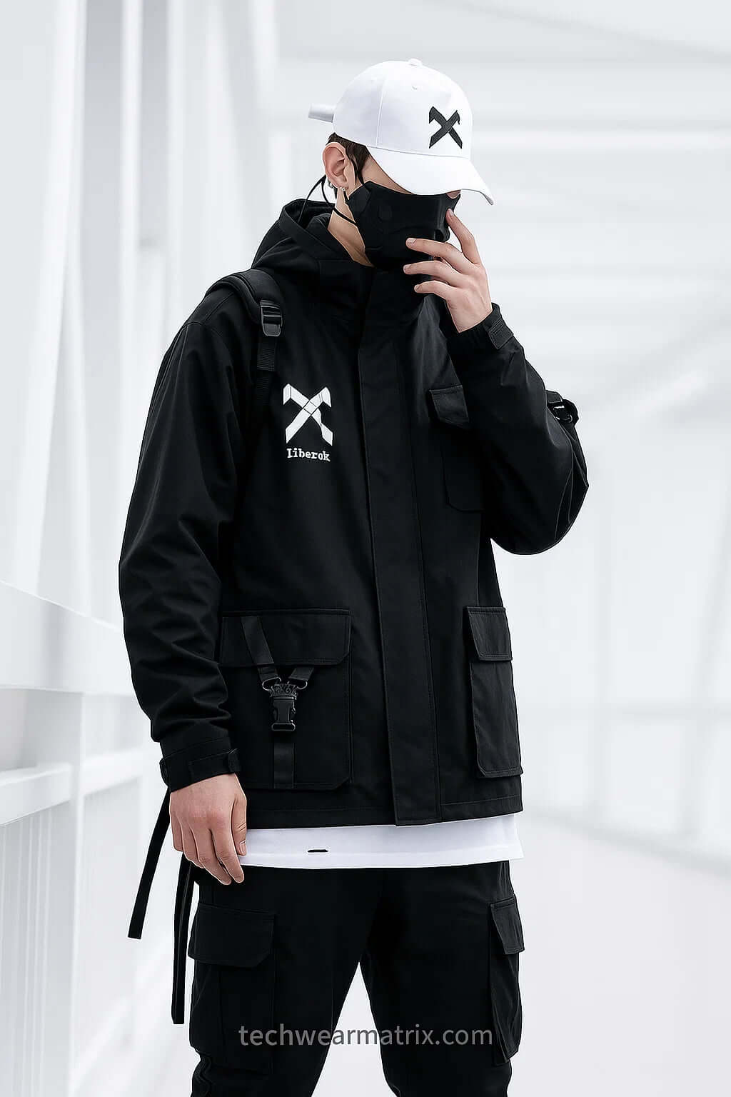 Aegis-01 Techwear Cargo Jacket x Drift Co.