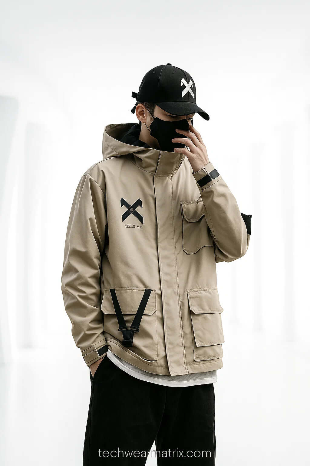 Aegis-01 Techwear Cargo Jacket x Drift Co.