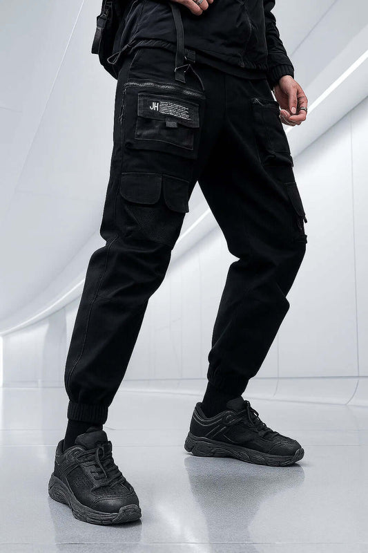 Obsidian-5 Darkwear Cargo Pants