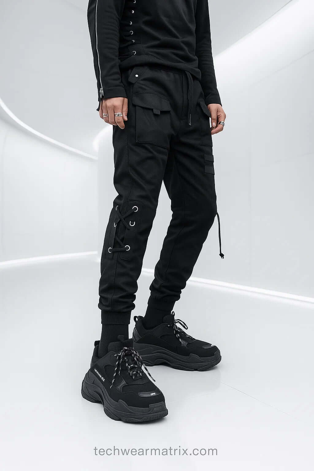 Revenant-9 Techwear Street Goth Pants