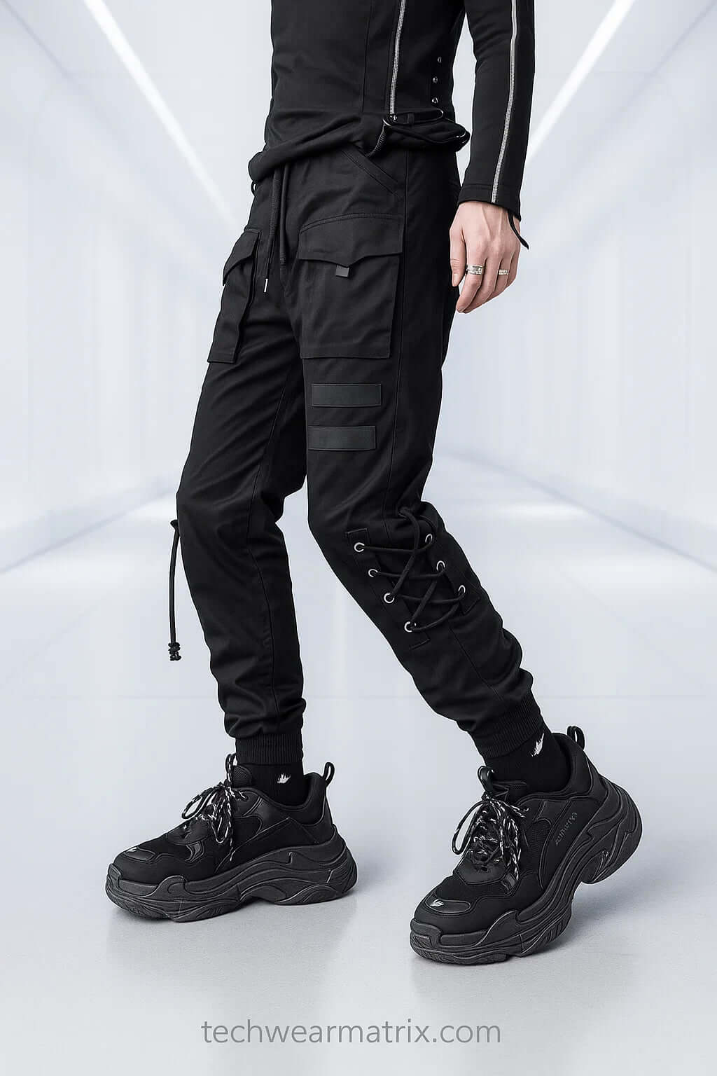 Revenant-9 Techwear Street Goth Pants