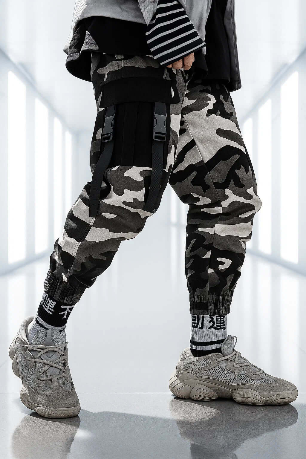 Phantom-C Camo Techwear Cargo Joggers
