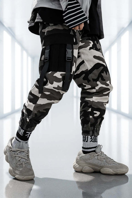 Phantom-C Camo Techwear Cargo Joggers