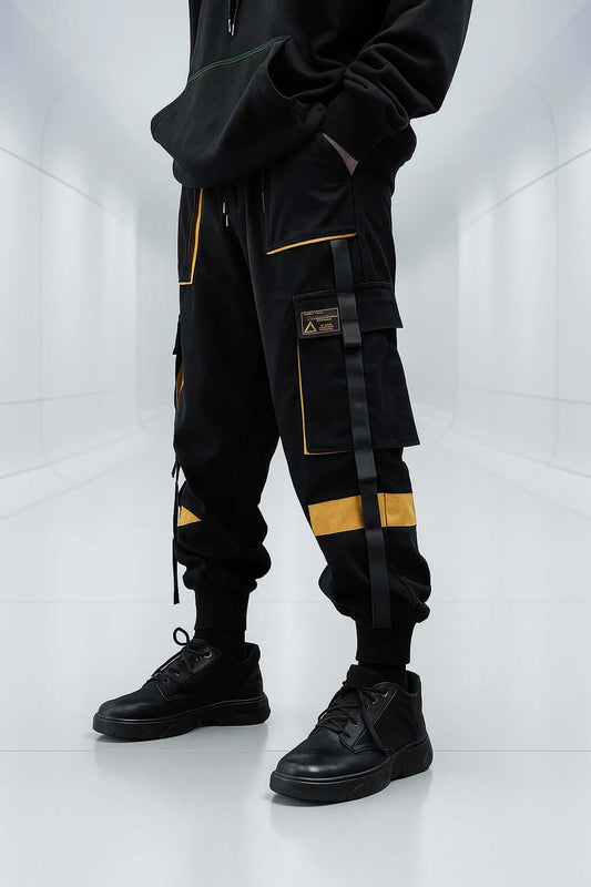 Patchline Street Ribbon Cargo Pants x Tachyon Co.