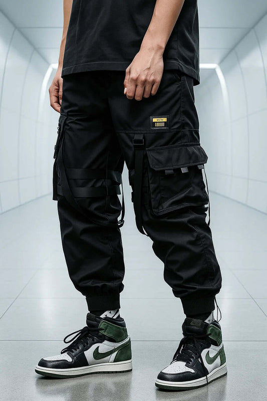 Echelon-B Techwear Black Pants x Tachyon Co.