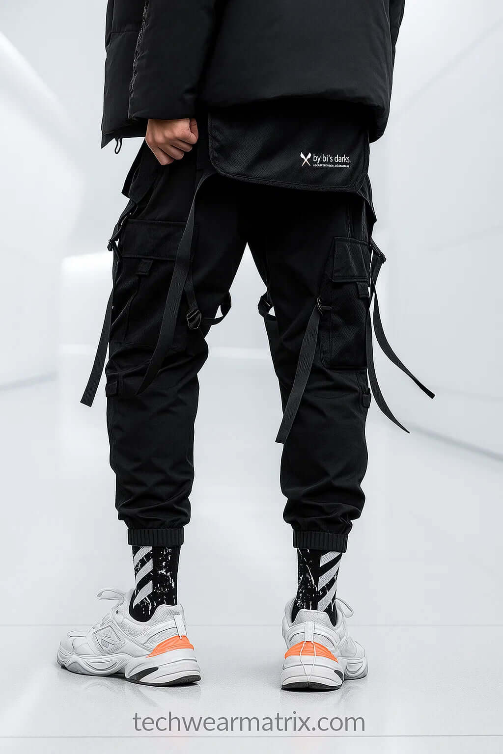 Stratos-X Techwear Pants with Straps