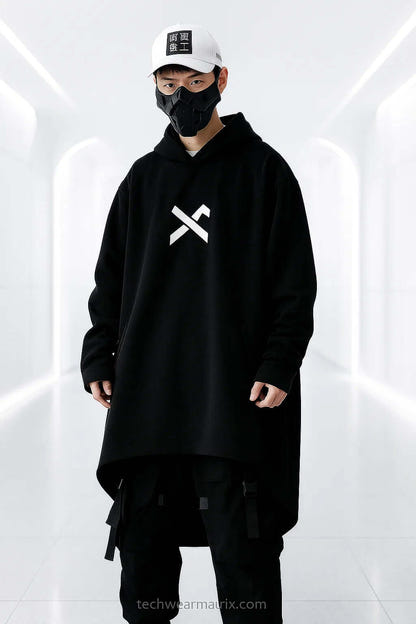 Seoul-X Cyberpunk Techwear Poncho x Drift Co.