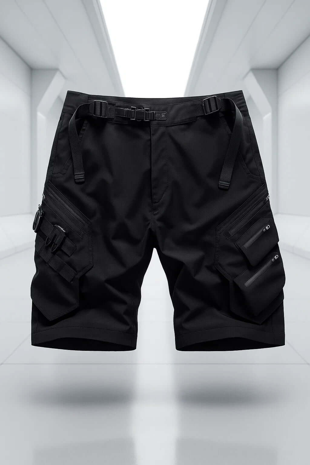 Vector-5 Functional Multi-Pocket Belt Shorts