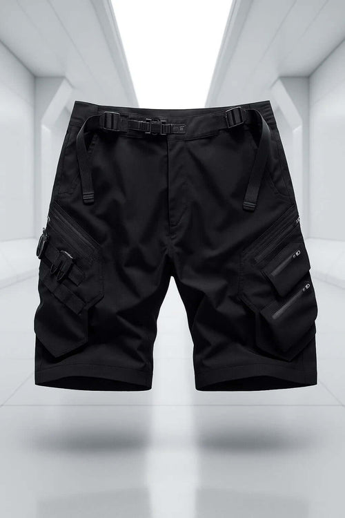 Vector-5 Functional Multi-Pocket Belt Shorts