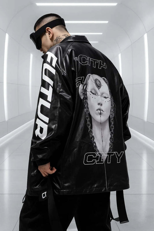 Nexus-X Cyberpunk Futuristic Techwear Jacket