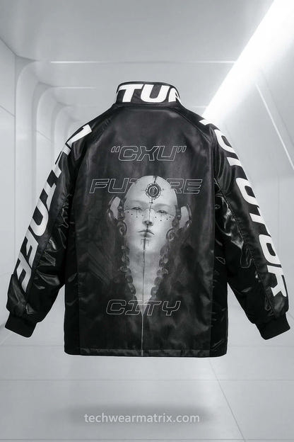 Nexus-X Cyberpunk Futuristic Techwear Jacket