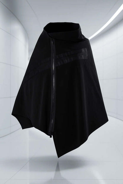 Obsidian-9 Cyberpunk Techwear Cloak