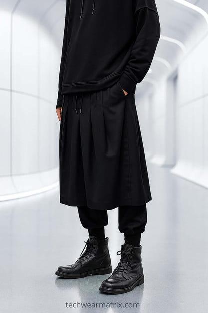 Shiryo Modern Hakama Techwear Pants