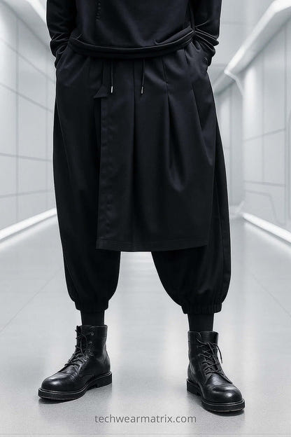 Shiryo Modern Hakama Techwear Pants