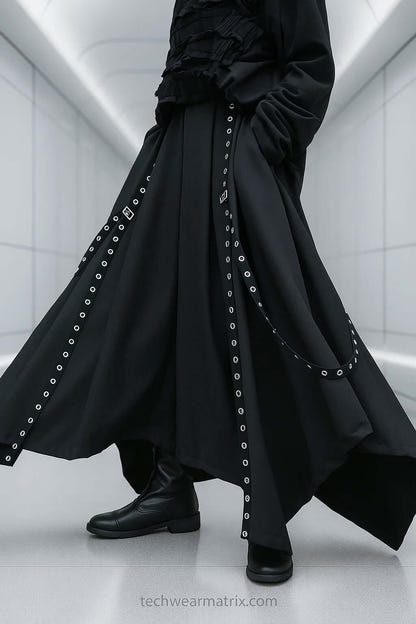 Kahama Hakama Cargo Techwear Pants