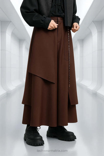 Hashima Long Skirt Techwear Pants