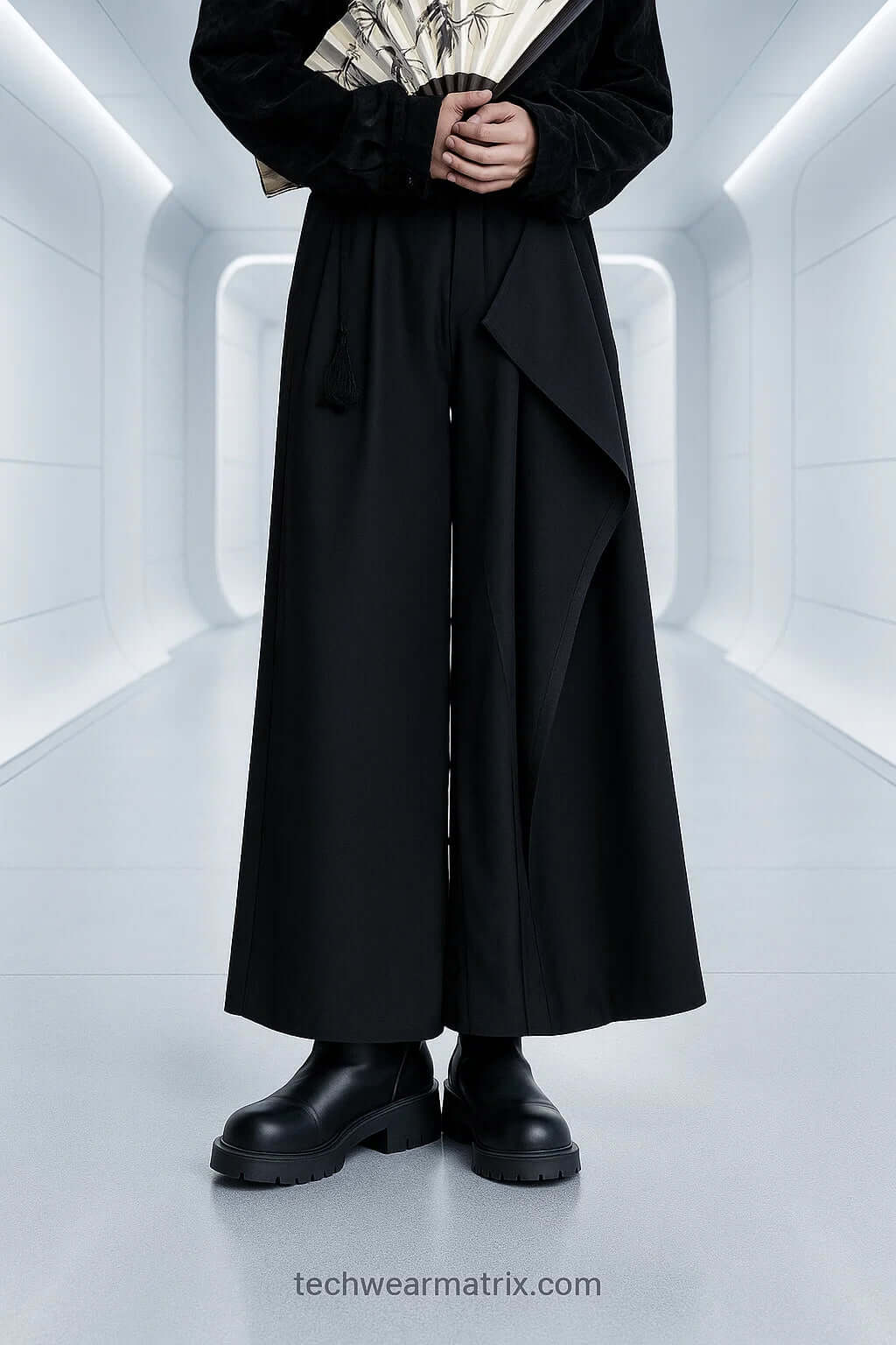 Awaji Japanese Hakama Techwear Pants