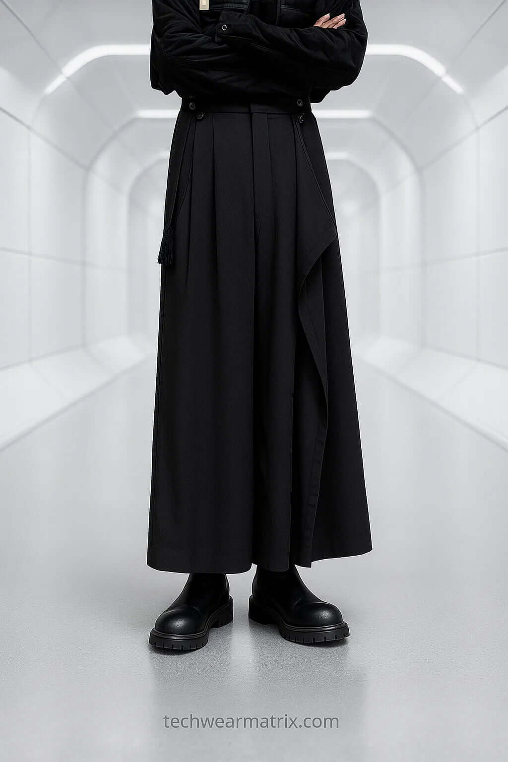 Awaji Japanese Hakama Techwear Pants