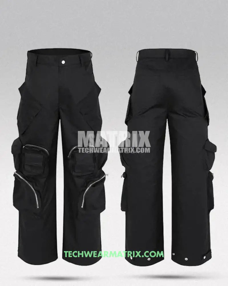 Black Y2K Pants