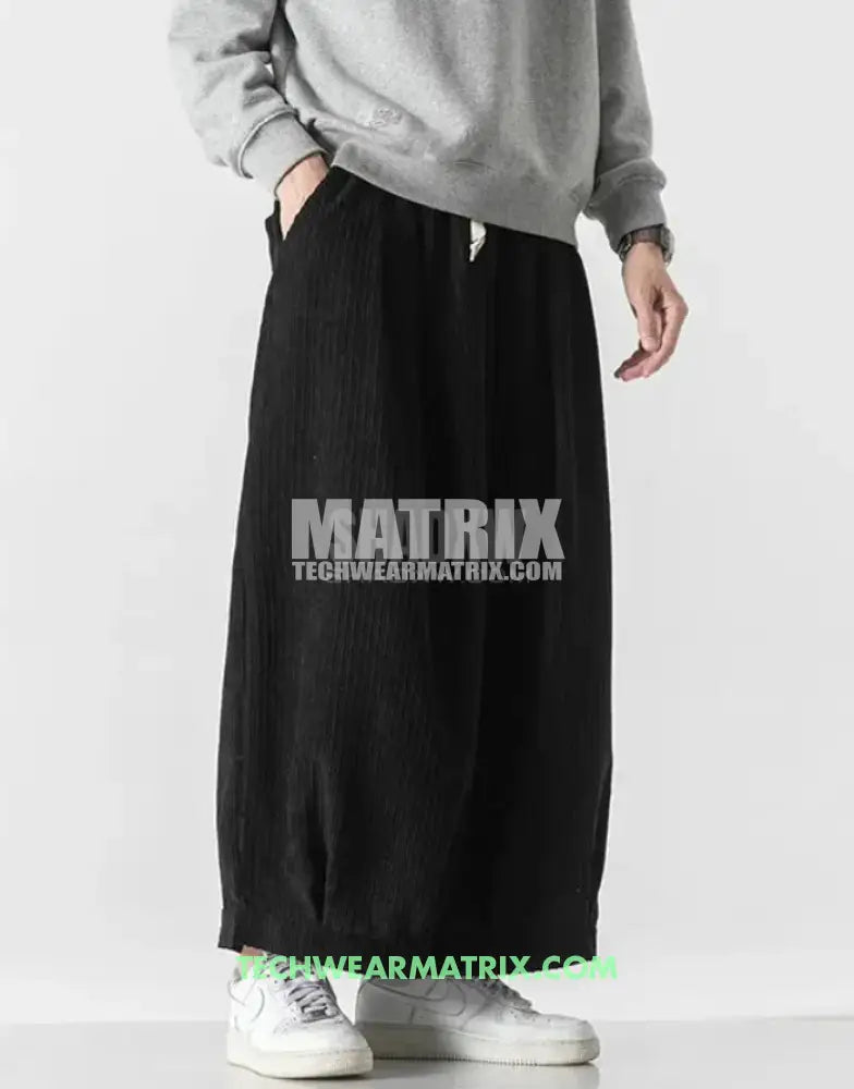 Corduroy Hakama Pants