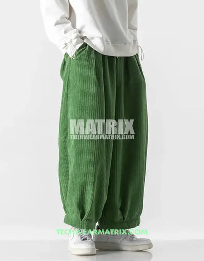 Corduroy Hakama Pants