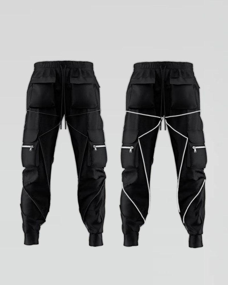 reflective pants,reflective pants men,reflective pants men's,men reflective pants,cargo pants,pants,black cargo pants,techwear pants，techwear cargo pants，black cargo pants，black cargo pants mens，black cargo pants outfit，cargo jogger pants