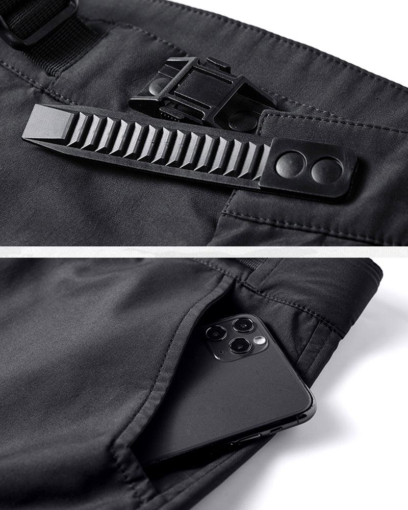 Vector-5 Functional Multi-Pocket Belt Shorts
