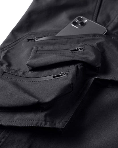 Vector-5 Functional Multi-Pocket Belt Shorts