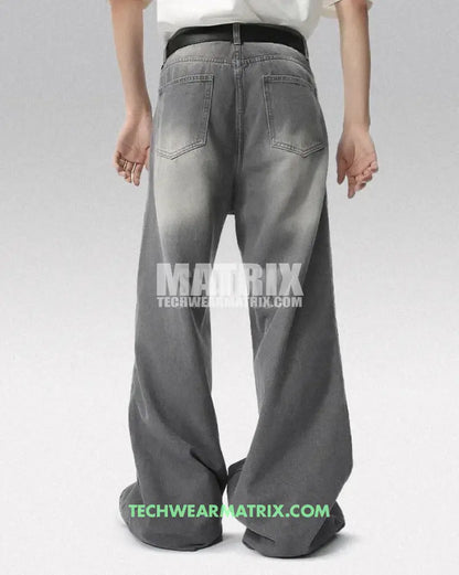 Grey Y2K Jeans